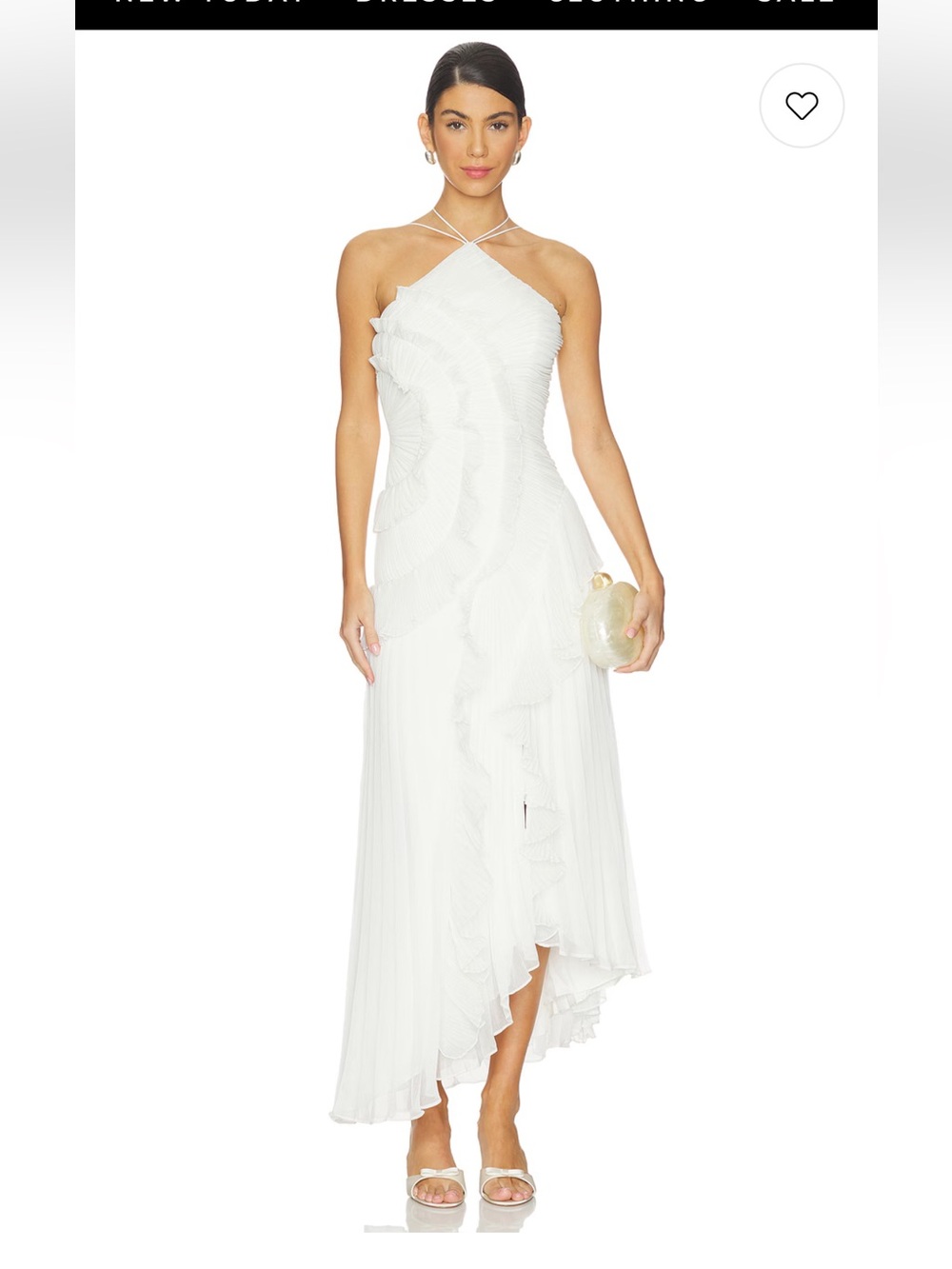 Lorelie Halter Gown in Ivory